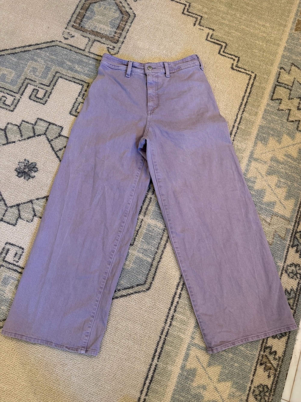 Target Sailor High Rise Wide Leg Lavender Pants